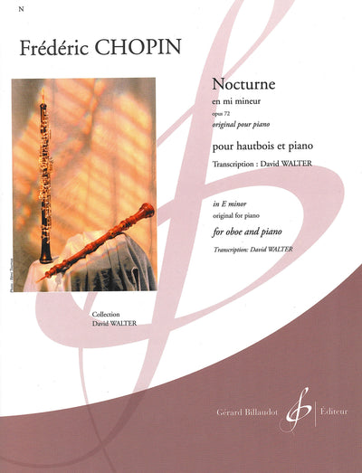 夜想曲 第19番 ホ短調 Op.72（オーボエソロ）／Nocturne en mi mineur Op. 72