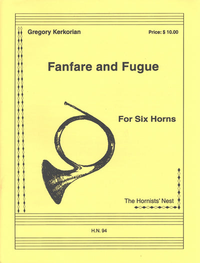 ファンファーレとフーガ（ホルン6重奏）／Fanfare & Fugue (6 Horns)