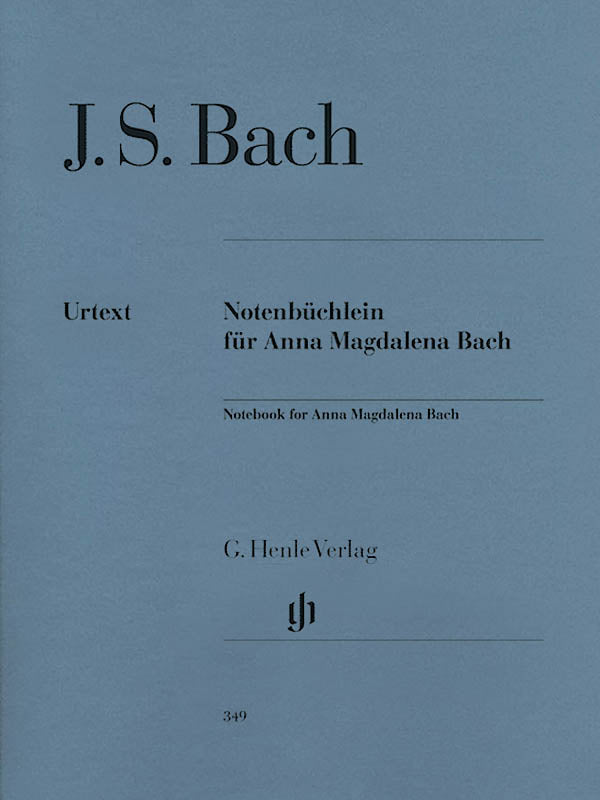 アンナ・マグダレーナ・バッハの音楽帳（ピアノソロ）／Notebook for Anna Magdalena Bach