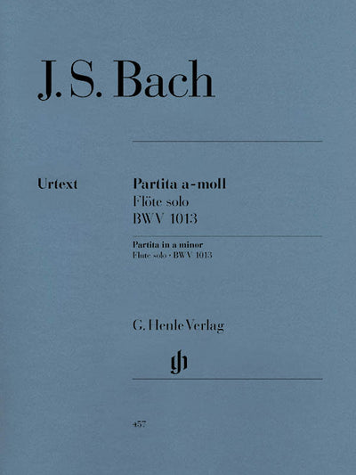 無伴奏フルートのためのパルティータ イ短調 BWV1013（フルートソロ）／Partita in A minor, BWV 1013 (Flute)