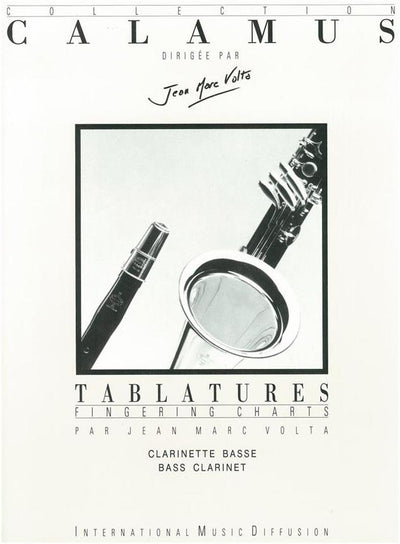 バス・クラリネット運指表／Tablatures pour Clarinette Basse (IMD)