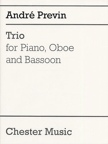 オーボエ、ファゴットとピアノのための3重奏曲（木管3重奏）／Trio for Piano, Oboe and Bassoon