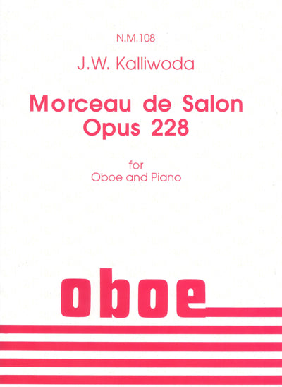 サロン風小品 Op.228（オーボエソロ）／Morceau de Salon Op. 228 (Nova Music)