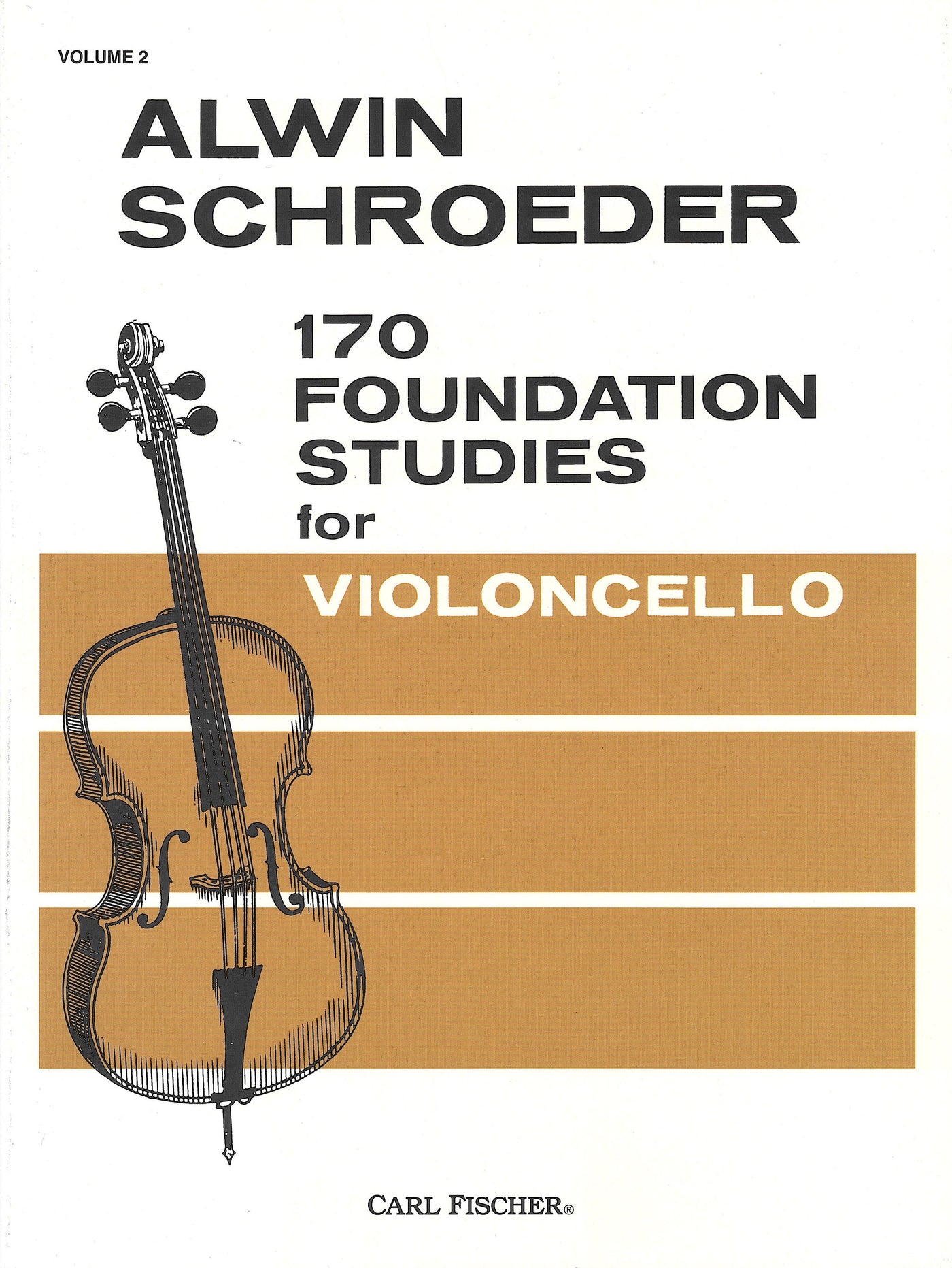 170の基礎的な練習曲 第2巻（チェロ）／170 Foundation Studies Volume 2 (Cello)