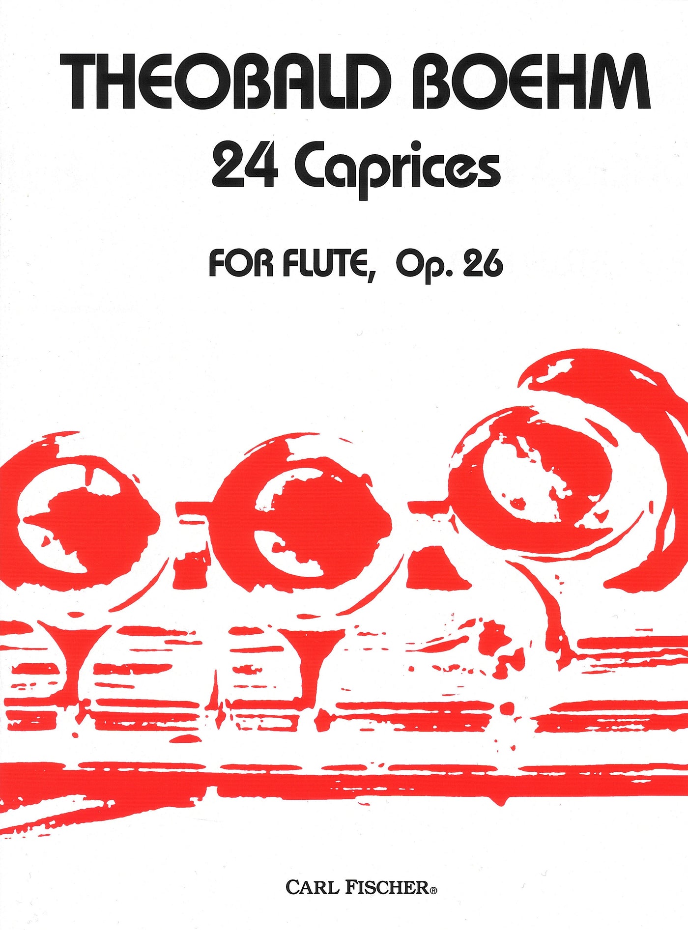 24のカプリス 作品26（フルート）／24 Caprices Op. 26