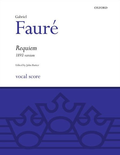 レクイエム（1893年版）（Vocal Score）（ラテン語/英語）／Requiem (1893 Version)