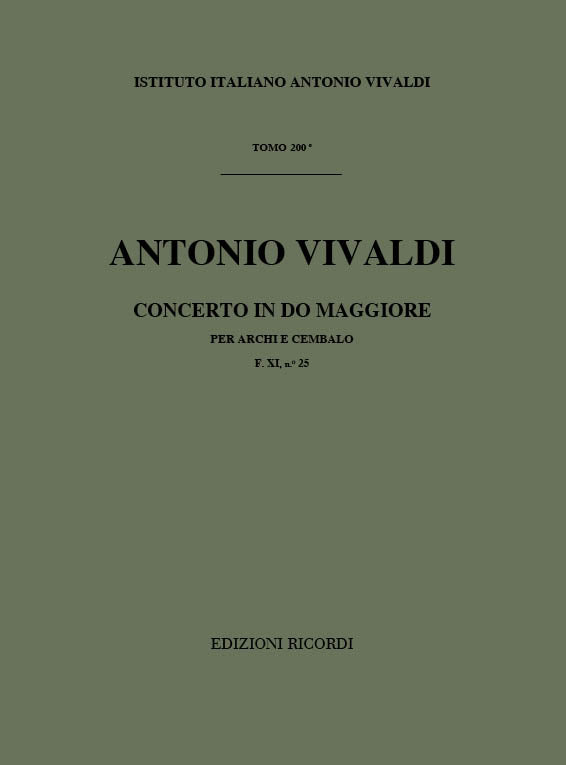 Concerto in C Major RV110 (Score)