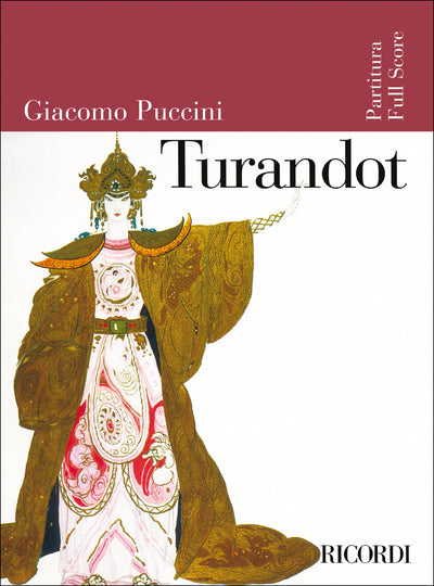 トゥーランドット（全曲版）（Study Score）／Turandot (Full Score)