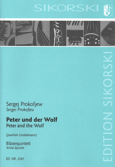 ピーターと狼（木管5重奏）／Peter and the Wolf (Woodwind Quintet)