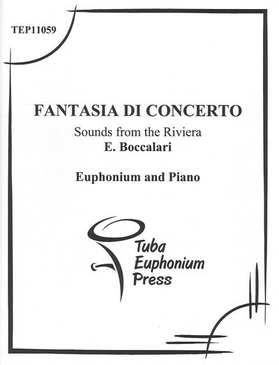 協奏的幻想曲／Fantasia di Concerto (Euphonium & Piano)