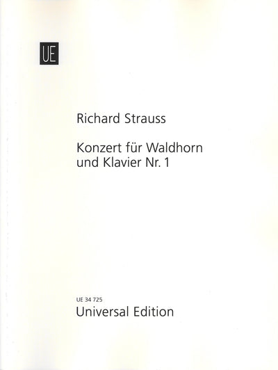 ホルン協奏曲 第1番 変ホ長調 Op.11（ホルンソロ）／Konzert fur Waldhorn und Klavier No. 1 in Es-Dur