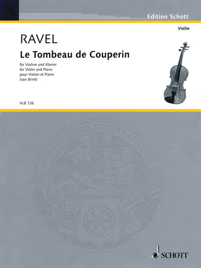 クープランの墓（ヴァイオリンソロ）／Le Tombeau de Couperin