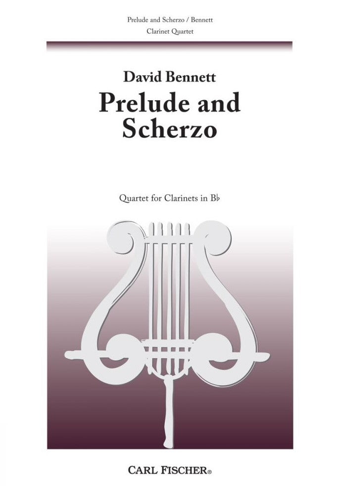 プレリュードとスケルツォ（クラリネット4重奏）／Prelude and Scherzo (Clarinet Quartet)