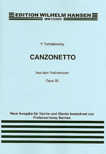 Canzonetta (from Violin Concerto Op. 35) (VN&PF)