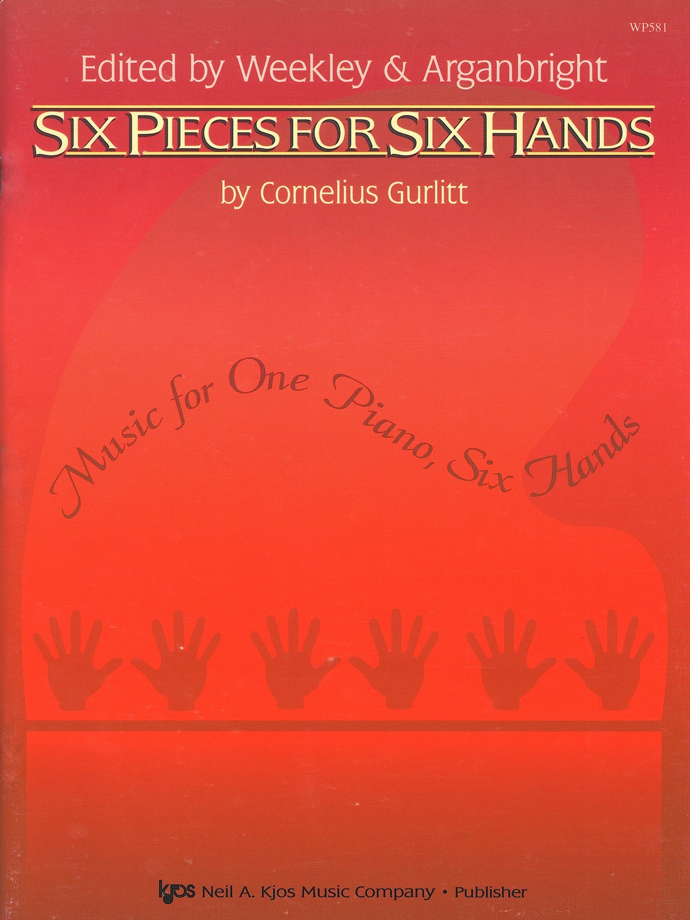 6つの小品 Op.192（1台6手）／Six Pieces for Six Hands