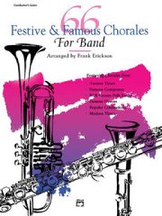 66のコラール集（スコア）／66 Festive & Famous Chorales for Band (Score)