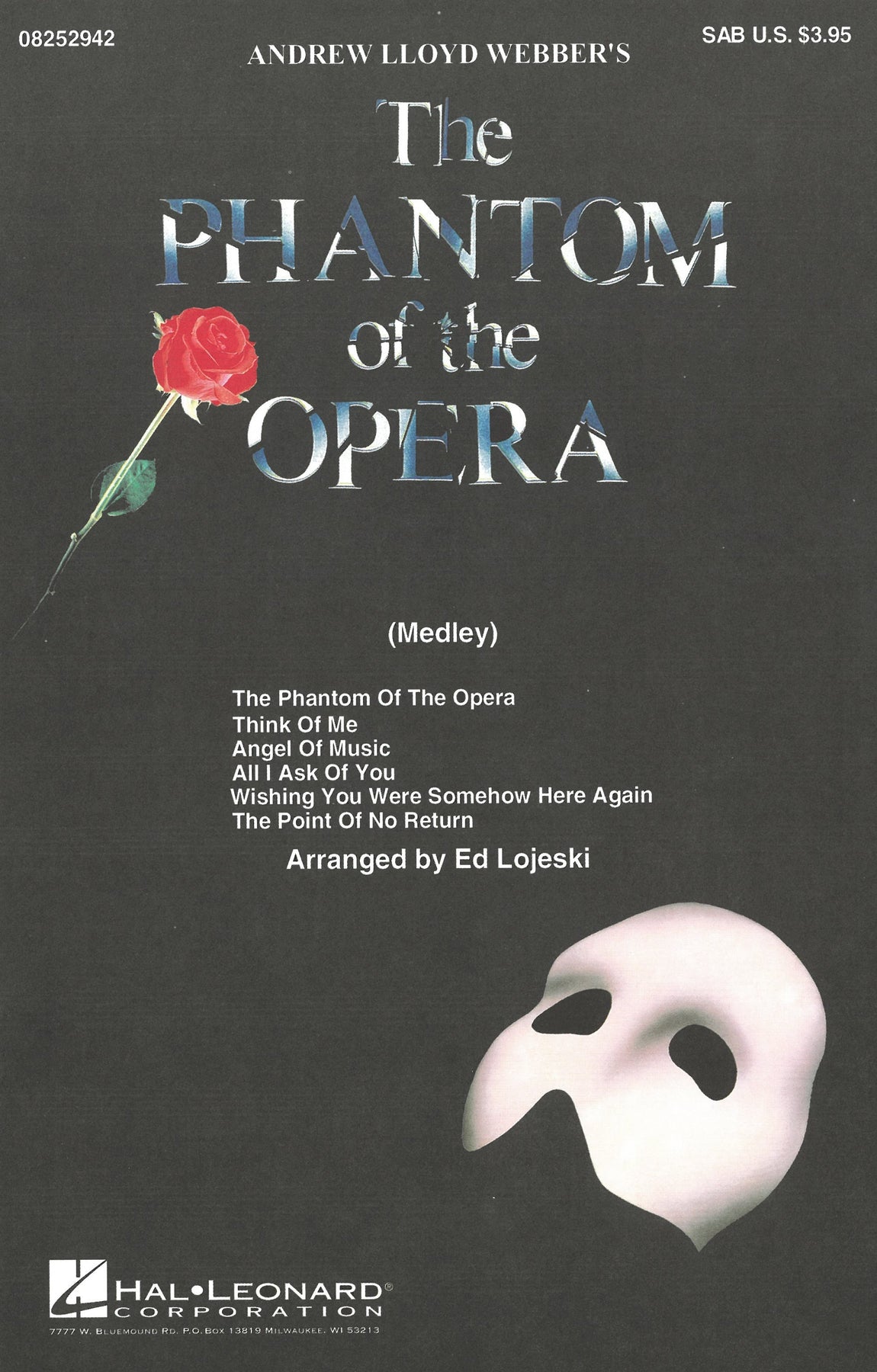 オペラ座の怪人 (メドレー) 〔混声3部合唱〕／The Phantom of
