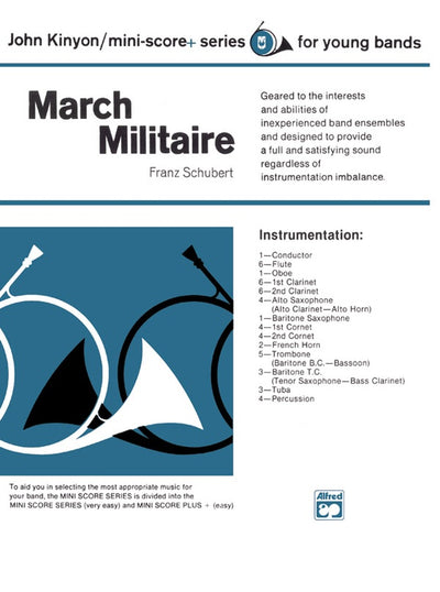軍隊行進曲／MARCH MILITAIRE/MS