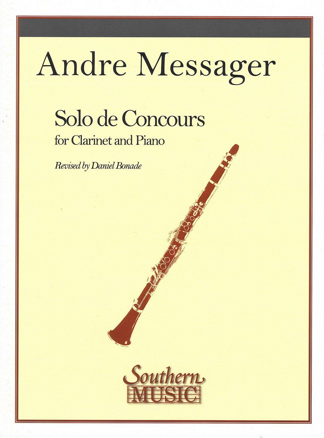 ソロ・ド・コンクール（クラリネットソロ）／Solo de Concours