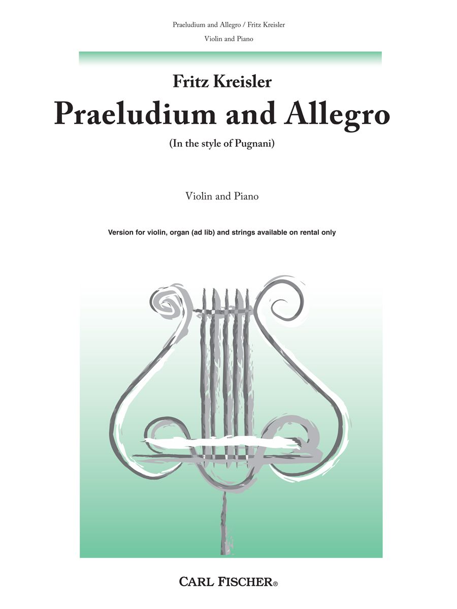 プニャーニの様式による前奏曲とアレグロ（Violin.ソロ）／Praeludium and Allegro in the Style of Pugnani