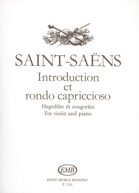 序奏とロンド・カプリチオーソ Op.28（Violin.ソロ）／Introduction et Rondo Capriccioso Op. 28