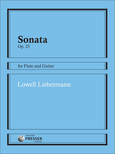 フルート・ソナタ 作品25（フルートソロ）／Sonata for Flute and Guitar Op. 25