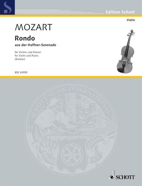 ロンド（ハフナー・セレナーデより）（Violin.ソロ）／Rondo from the Haffner-Serenade KV 250