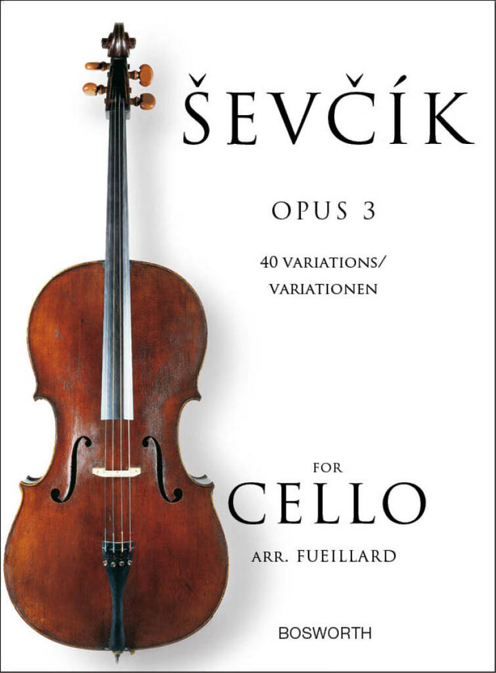 KAWAI チェロ KVC-200S ４/４Made in Czech チェコ セヴシック：チェロ教本 Op.3 40の変奏曲（チェロ）／Sevcik Cello