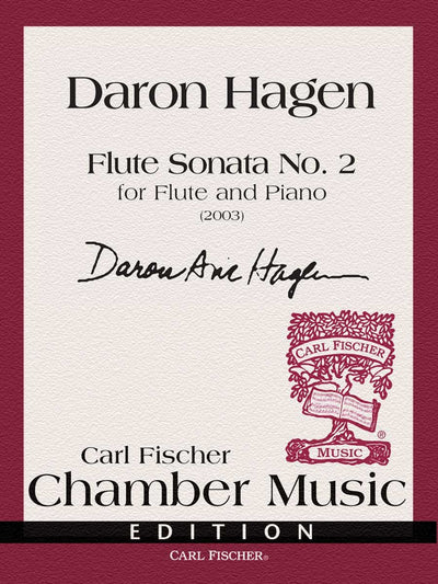 ハーゲン：フルート・ソナタ 第2番（Fl.ソロ）／Flute Sonata No. 2
