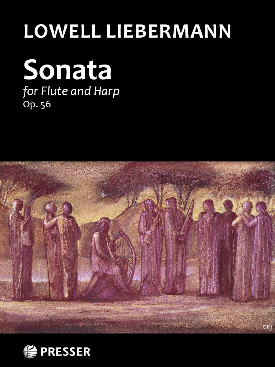 フルート・ソナタ 作品56（Fl.ソロ）／Sonata for Flute and Harp Op. 56