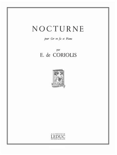 夜想曲 (ノクターン)（ホルンソロ）／Nocturne (Horn & Piano)