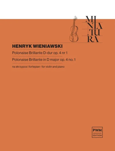 華麗なるポロネーズ 第1番 ニ長調 作品4（Violin.ソロ）／Polonaise Brillante in D Major Op. 4 No. 1