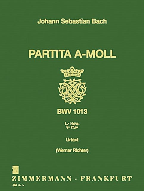 パルティータ イ短調 BWV 1013 （Fl.ソロ）／Partita a-Moll BWV 1013