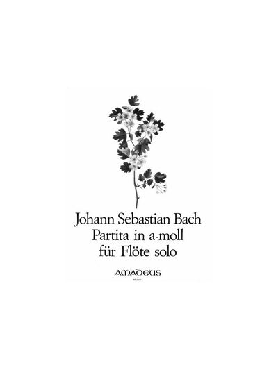 パルティータ イ短調 BWV 1013 （Fl.ソロ）／Partita a-Moll BWV 1013