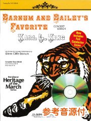 [参考音源CD付] バーナムとベイリーのお気に入り／Barnum and Bailey's Favorite