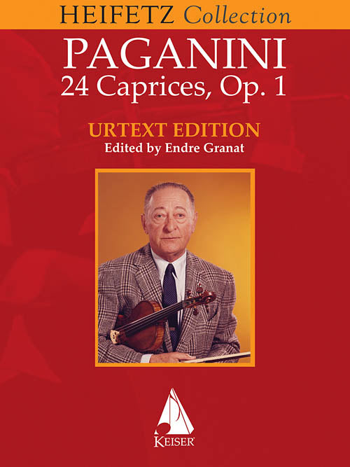 パガニーニ：24の奇想曲 作品1（Violin.ソロ）／24 Caprices for Violin Solo