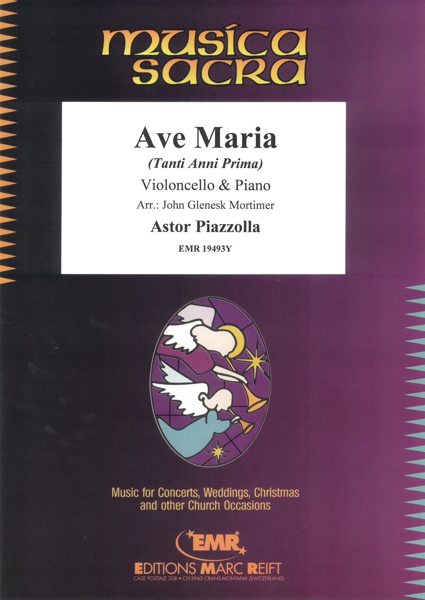 アヴェ・マリア（タンティ・アンニ・プリマ）（チェロソロ）／Ave Maria (Tanti Anni Prima) (Cello & Piano)