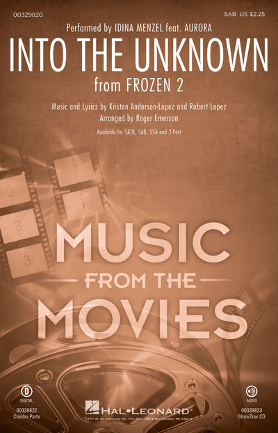 イントゥ・ジ・アンノウン (ディズニー「アナと雪の女王2」より) 〔混声3部合唱〕／Into the Unknown from Frozen 2 (SAB)