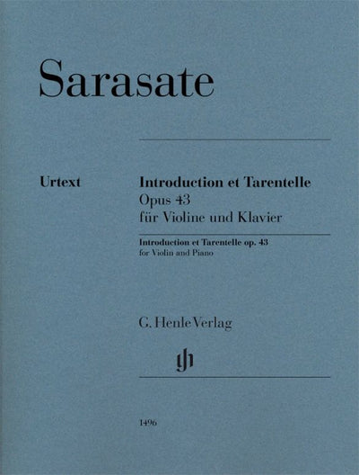 序奏とタランテラ 作品43（Violin.ソロ）／Introduction et Tarentelle Op. 43