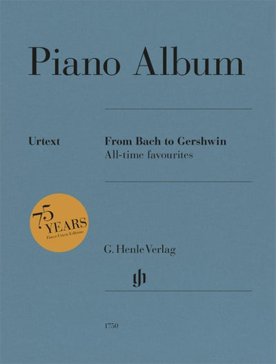 ピアノアルバム：永遠の名曲～バッハからガーシュウィンまで～（Piano.ソロ）／Piano Album: From Bach to Gershwin · All-time favourites