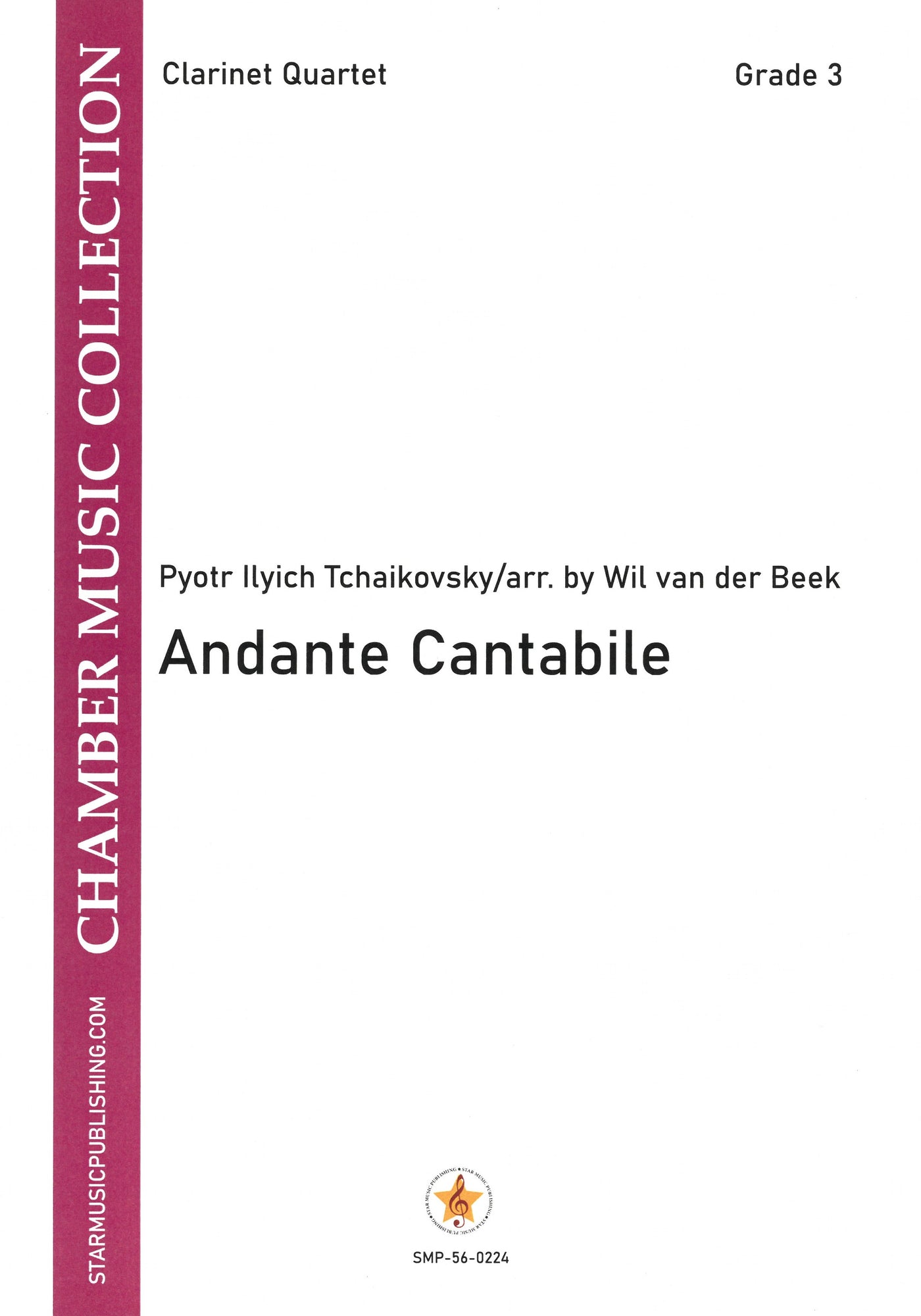 アンダンテ・カンタービレ弦楽四重奏曲 Op. 11より（クラリネット4重奏）／Andante cantabile