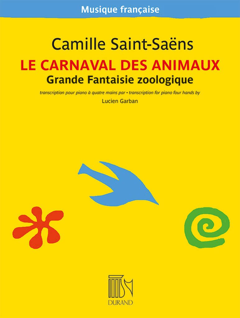 動物の謝肉祭（Piano連弾　1台4手）／Le Carnaval des Animaux