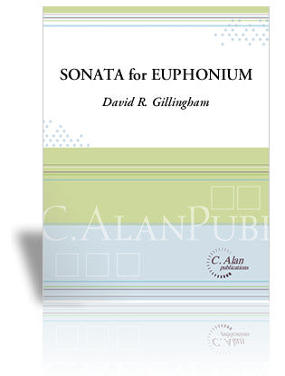 ユーフォニアムとピアノのためのソナタ（Euph.ソロ）／Sonata for Euphonium and Piano