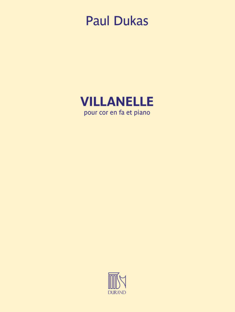 ヴィラネル（ホルンソロ）／Villanelle (Horn & Piano)