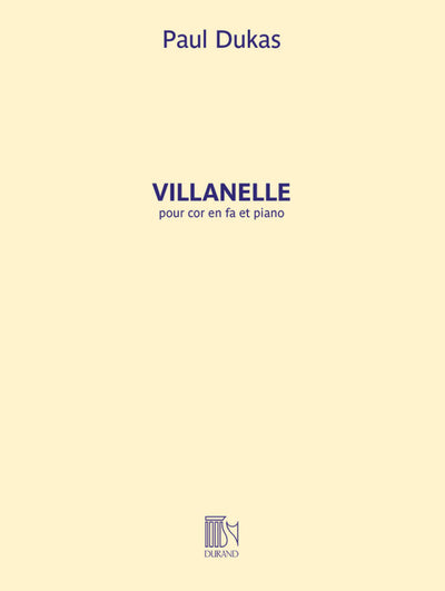 ヴィラネル（ホルンソロ）／Villanelle (Horn & Piano)
