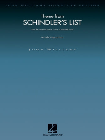 映画「シンドラーのリスト」のテーマ／Theme from Schindler's List (for Violin, Cello and Piano)