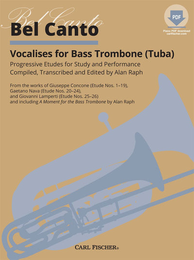 ベル・カント（B.Trb.ソロ）／Bel Canto Vocalises for Bass Trombone (Tuba)