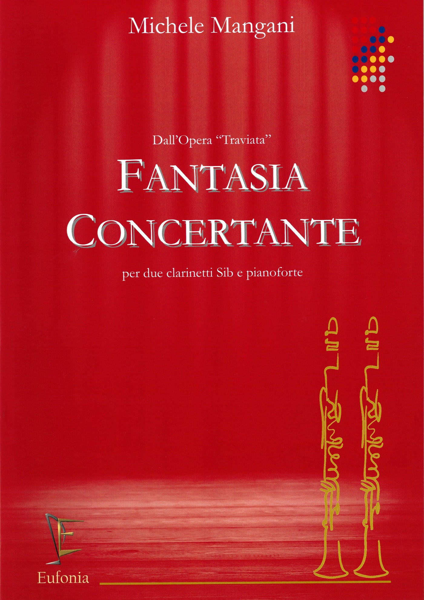 ヴェルディの歌劇「椿姫」の主題による協奏的幻想曲 （Cl.デュエット）／Fantasia Concertante (dall Verdi's Traviata)