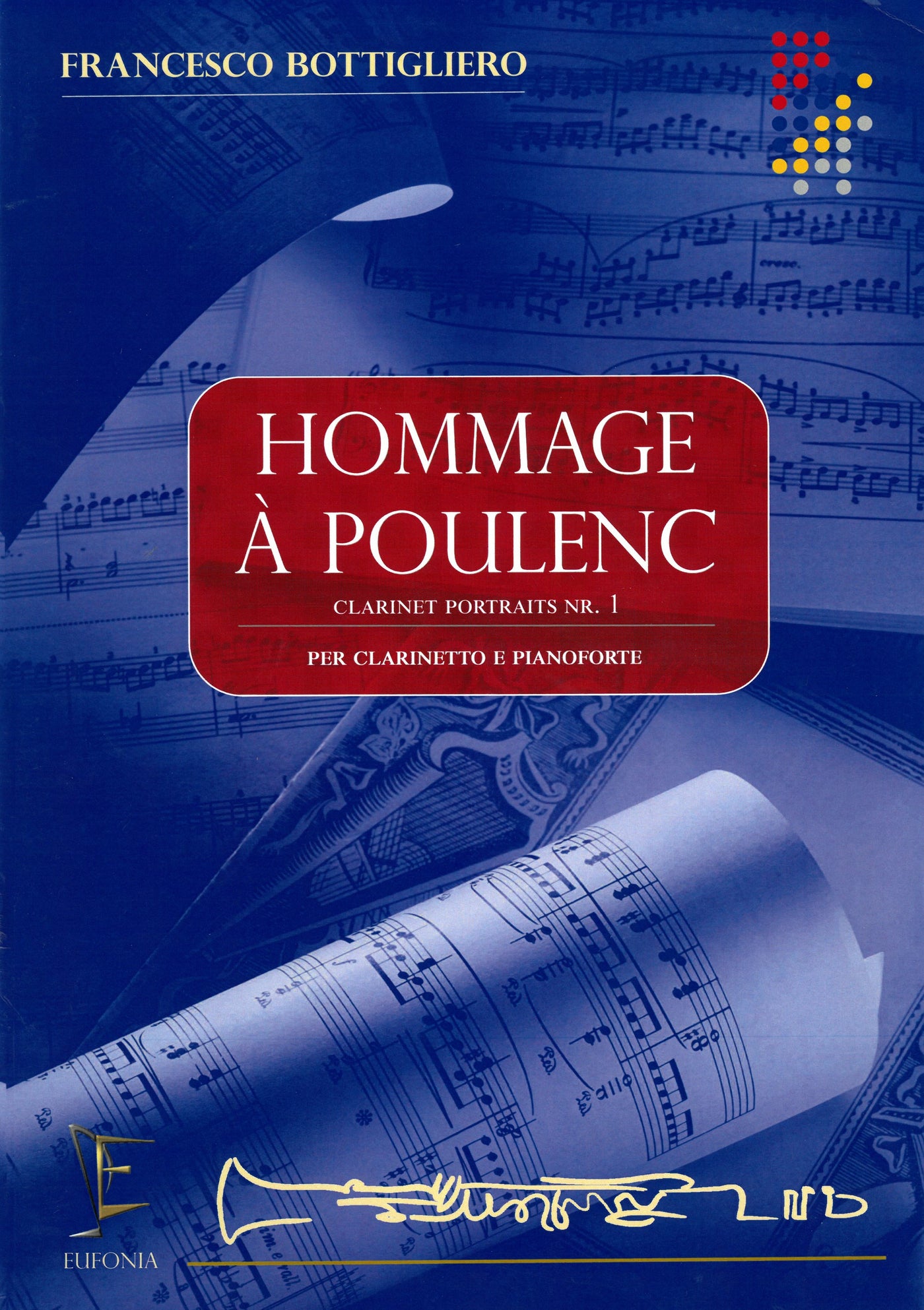 プーランクへのオマージュ（Cl.ソロ）／Hommage a Poulenc