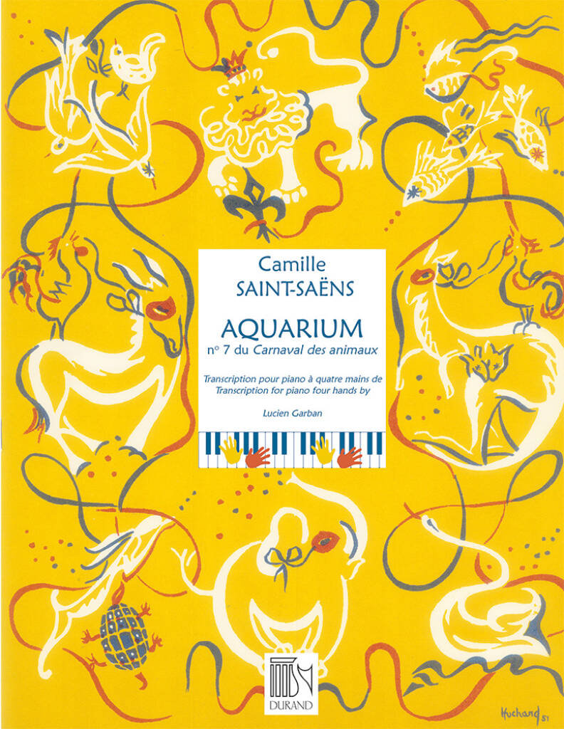 アクアリウム（Piano連弾　1台4手）／Aquarium (Carnaval des Animaux No. 7) (1P4H)